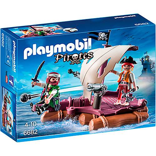 Tamanhos, Medidas e Dimensões do produto Playmobil Jangada com Piratas - Sunny Brinquedos
