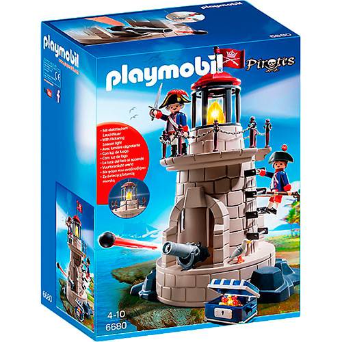 Tamanhos, Medidas e Dimensões do produto Playmobil Mirante dos Soldados com Farol - Sunny Brinquedos