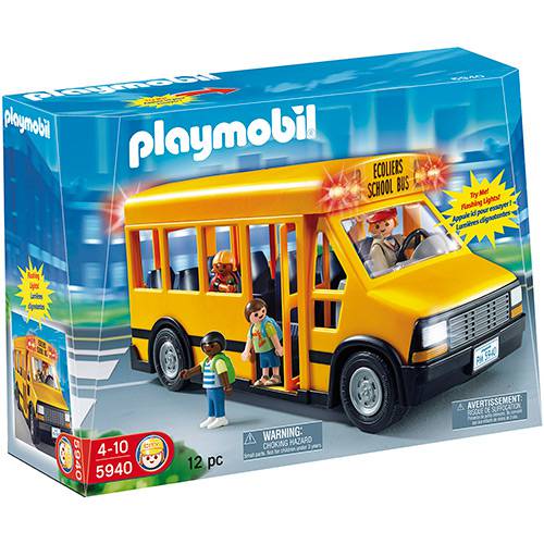Tamanhos, Medidas e Dimensões do produto Playmobil Ônibus Escolar - Sunny Brinquedos