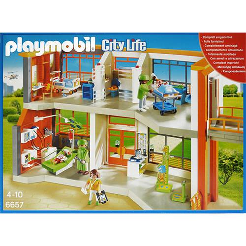 Tamanhos, Medidas e Dimensões do produto Playmobil Unidade Hospitalar Infantil - Sunny Brinquedos