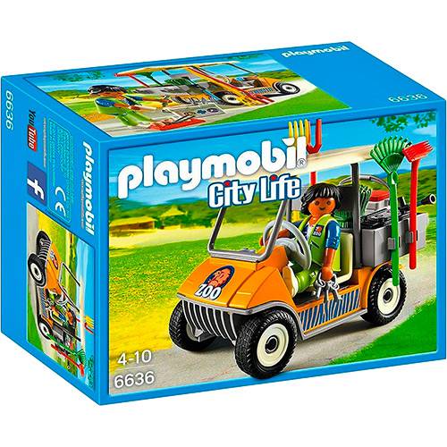 Tamanhos, Medidas e Dimensões do produto Playmobil Veiculo de Cuidado dos Animais - Sunny Brinquedos