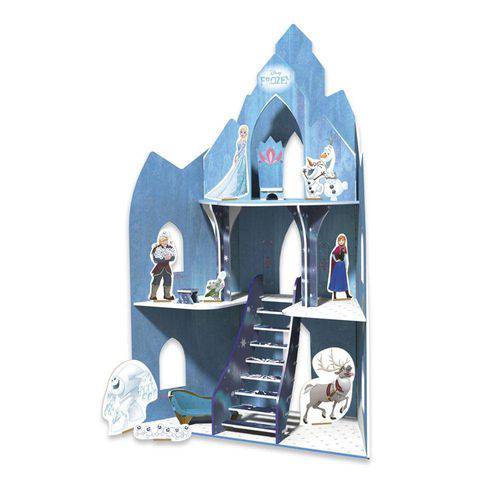 Tamanhos, Medidas e Dimensões do produto Playset - Castelo de Madeira - Disney - Frozen - Xalingo