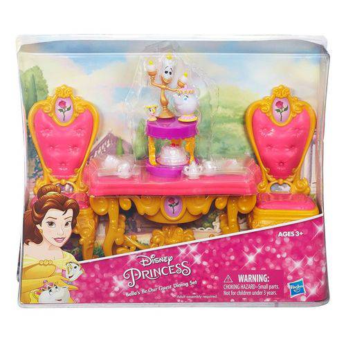 Tamanhos, Medidas e Dimensões do produto Playset - Princesas Disney - Hora do Chá da Bela - Hasbro