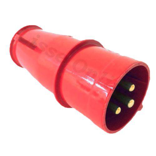 Tamanhos, Medidas e Dimensões do produto Plug Industrial Steck 2p+t 32a Vermelho 380v Newkon N-3279
