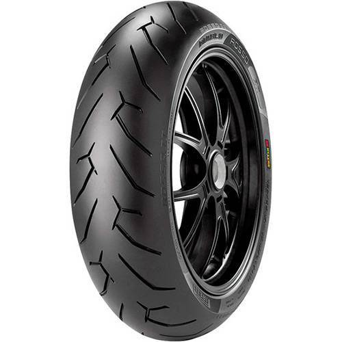 Tamanhos, Medidas e Dimensões do produto Pneu Moto 180/55ZR17M/CTL Diablo Rosso II Pirelli 73W - Traseiro