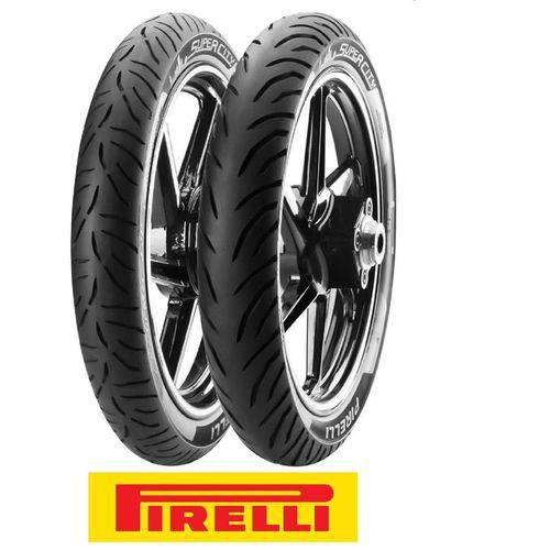 Tamanhos, Medidas e Dimensões do produto Pneu Pirelli Super City 90/90 - 18 51p Traseiro