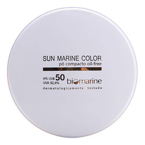 Tamanhos, Medidas e Dimensões do produto Pó Compacto Biomarine Sun Marine Oil Free FPS 50 Natural 12g