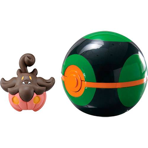 Tamanhos, Medidas e Dimensões do produto Pokémon Pokebola Pumpkaboo & Dusk Ball - Tomy