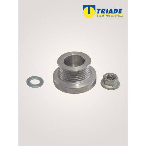 Tamanhos, Medidas e Dimensões do produto Polia Rígida do Alternador - Triade T-201 - Renault/Bosch/Valeo - Cód.Original 7701477689