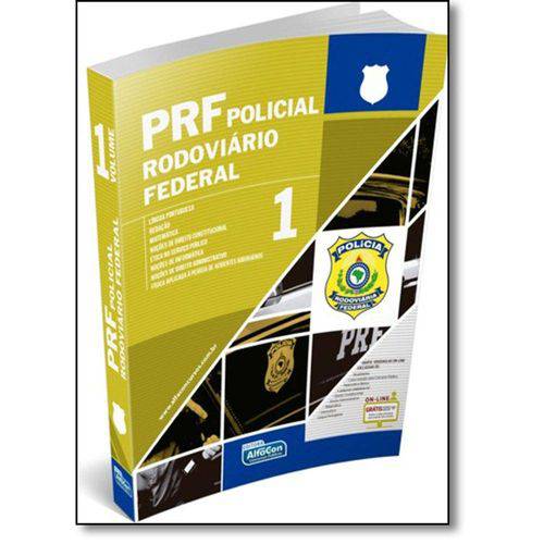 Tamanhos, Medidas e Dimensões do produto Policia Rodoviaria Federal - Vol I - Alfacon