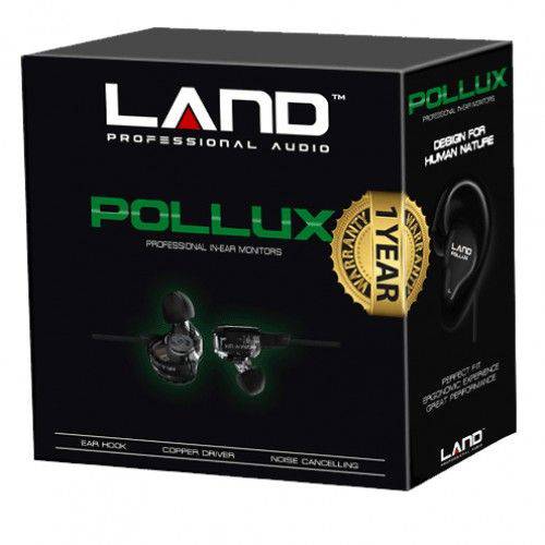 Tamanhos, Medidas e Dimensões do produto Pollux Professional Double Driver Earphone