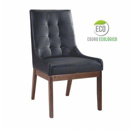 Tamanhos, Medidas e Dimensões do produto Poltrona Florença Sem Braço - Couro Ecológico Preto - Tommy Design