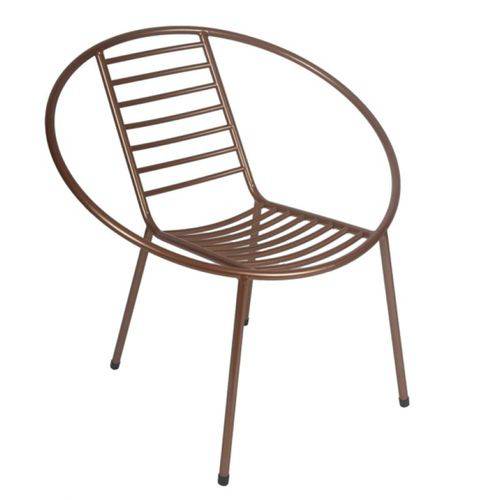 Tamanhos, Medidas e Dimensões do produto Poltrona Saturno Dourado Horizontal - Tommy Design