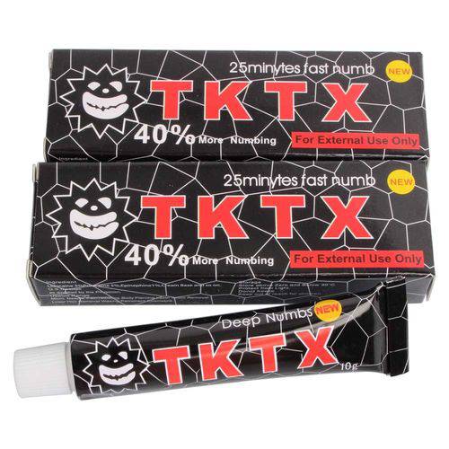 Tamanhos, Medidas e Dimensões do produto Pomada Anestésica TKTX 40% - Black