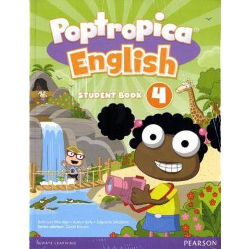 Tamanhos, Medidas e Dimensões do produto Poptropica English 4 Sb And Online World Access Card Pack - American