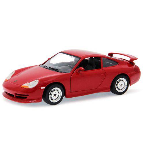 Tamanhos, Medidas e Dimensões do produto Porsche 911 (996) Gt3 Bburago 1:24 Vermelho
