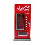 Tamanhos, Medidas e Dimensões do produto Porta-Chaves Coca-Cola Madeira Fridge Réplica com Vidro - Urban