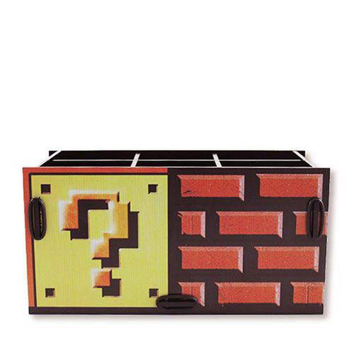 Tamanhos, Medidas e Dimensões do produto Porta Lápis Bloco de Interrogação Super Mario Bros Geek