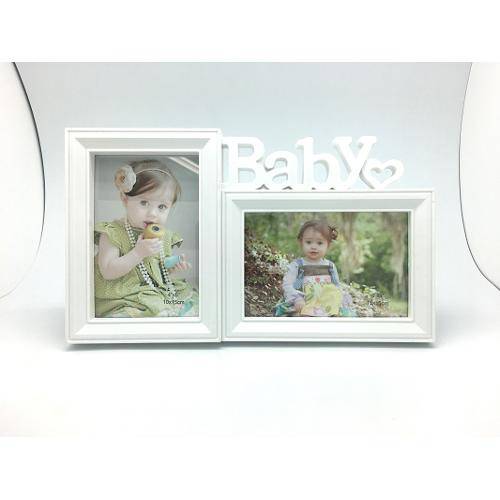 Tamanhos, Medidas e Dimensões do produto Porta Retrato Baby - 02 Fotos 10x 15cm