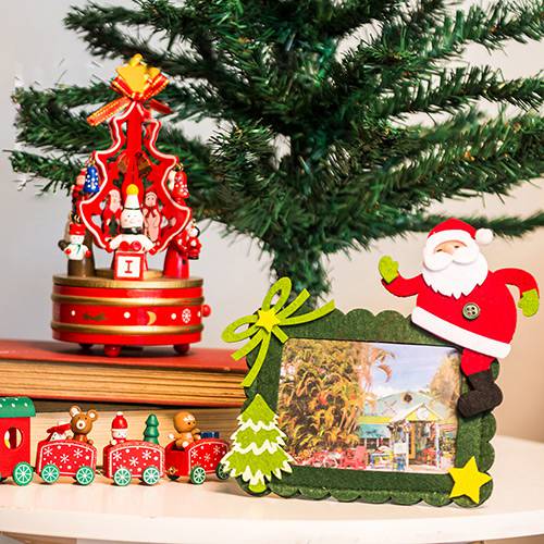 Tamanhos, Medidas e Dimensões do produto Porta Retrato Natalino - Orb Christmas
