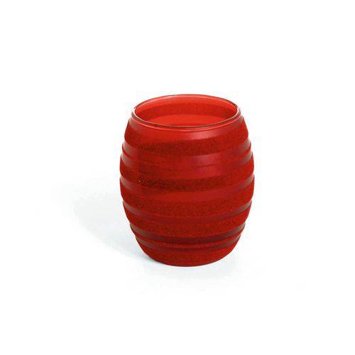 Tamanhos, Medidas e Dimensões do produto Porta Velas em Vidro Porta Vela Vermelho com 6 Peças 11 X 8 Cm Vermelho