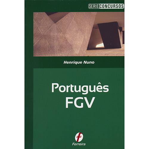 Tamanhos, Medidas e Dimensões do produto Português FGV: Série Concursos