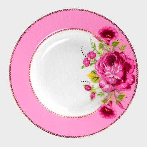 Tamanhos, Medidas e Dimensões do produto Prato de Sopa Pip Studio Rosa Floral