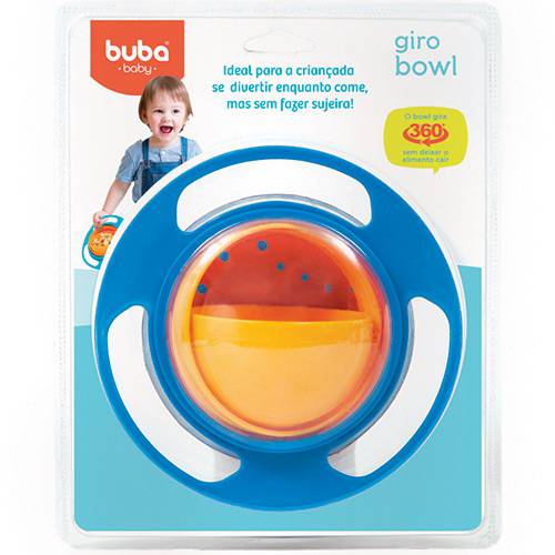 Tamanhos, Medidas e Dimensões do produto Prato Infantil Giro Bowl Colorido - Buba