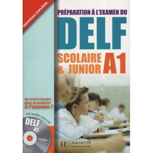 Tamanhos, Medidas e Dimensões do produto Preparation a L´examen Du Delf Scolaire & Junior A1 Avec Cd Audio