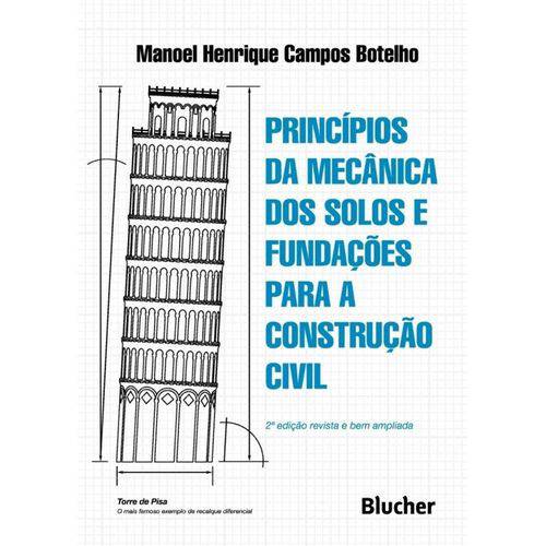 Tamanhos, Medidas e Dimensões do produto Principios da Mecanica dos Solos e Fundacoes para a Construcao Civil - Blucher