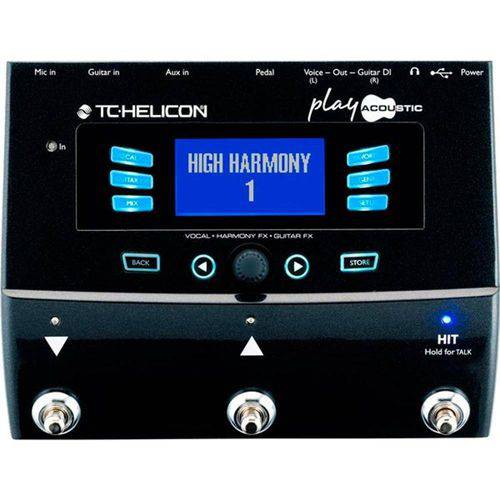 Tamanhos, Medidas e Dimensões do produto Processador de Voz e Violão Tc Helicon Play Acoustic