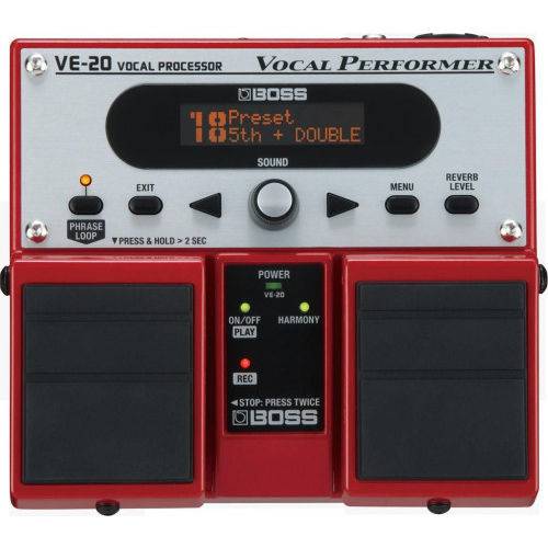 Tamanhos, Medidas e Dimensões do produto Processador Vocal Roland Boss Ve-20