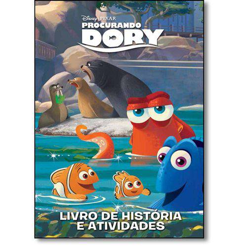 Tamanhos, Medidas e Dimensões do produto Procurando Dory - Livro de Historia e Atividades - Dcl