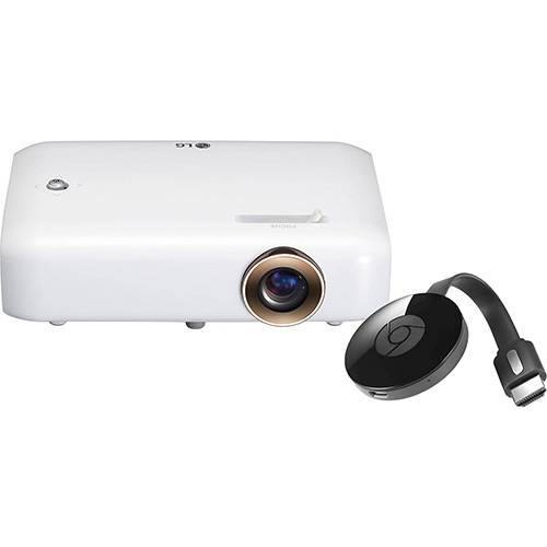 Tamanhos, Medidas e Dimensões do produto Projetor LG CineBeam PH550 + Chromecast 2