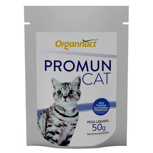 Tamanhos, Medidas e Dimensões do produto Promun Cat Organnact 50 Gr