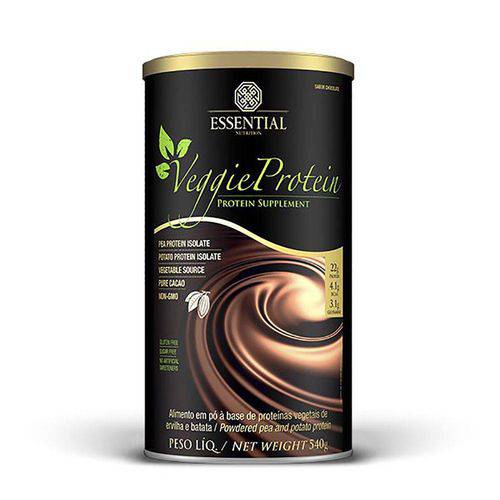 Tamanhos, Medidas e Dimensões do produto Proteina Vegetariana Veggie Protein Cacao - Essential - 540grs. Chocolate