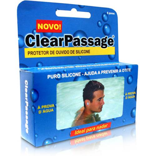Tamanhos, Medidas e Dimensões do produto Protetor de Ouvido de Silicone Adulto - ClearPassage