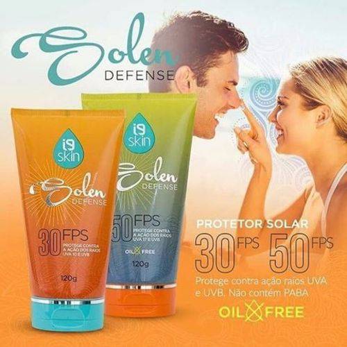 Tamanhos, Medidas e Dimensões do produto Protetor Solar 30FPS Solen Defense - I9 Skin