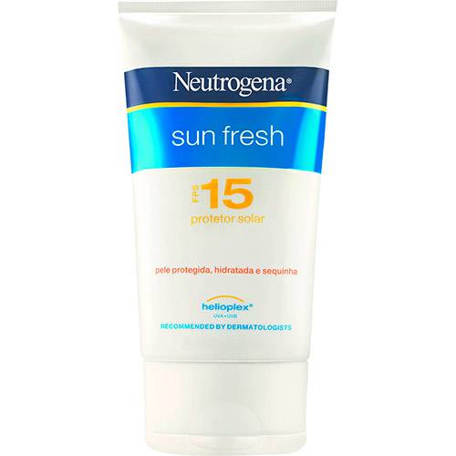 Tamanhos, Medidas e Dimensões do produto Protetor Solar Sun Fresh FPS 15 120ml Neutrogena