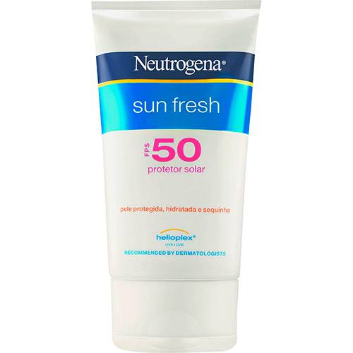 Tamanhos, Medidas e Dimensões do produto Protetor Solar Sun Fresh FPS 50 120ml Neutrogena