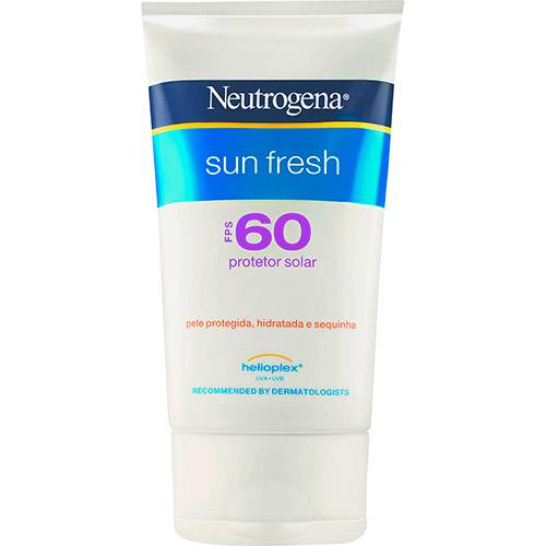 Tamanhos, Medidas e Dimensões do produto Protetor Solar Sun Fresh FPS 60 120ml Neutrogena