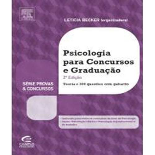 Tamanhos, Medidas e Dimensões do produto Psicologia para Concursos e Graduacao - 2 Ed