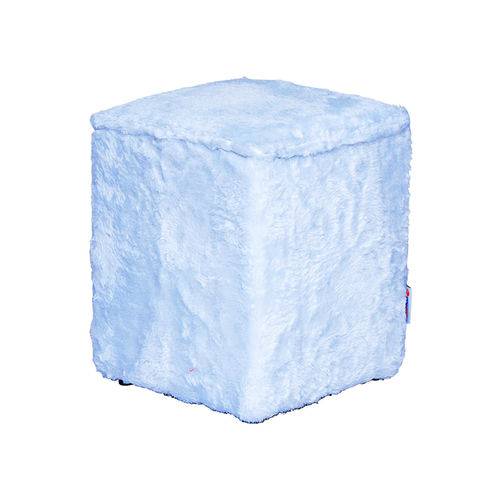 Tamanhos, Medidas e Dimensões do produto Puff Cubo Pelúcia Ii Branco