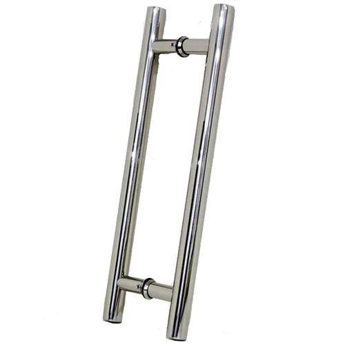 Tamanhos, Medidas e Dimensões do produto Puxador Tubular Reto Inox 304 Polido/brilhante 45cm