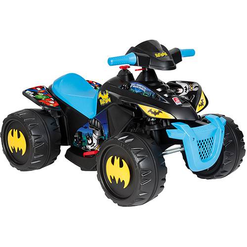 Tamanhos, Medidas e Dimensões do produto Quadriciclo Batman Elétrico 6V - Brinquedos Bandeirante