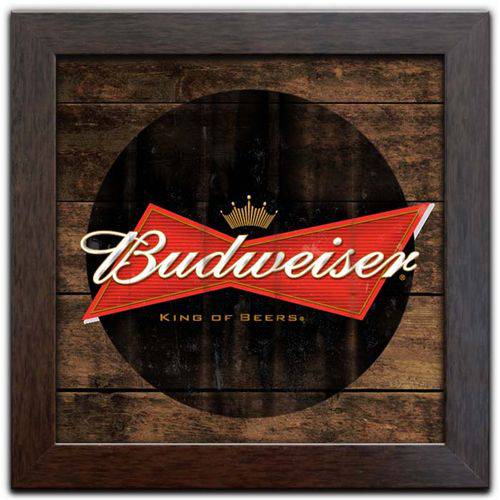 Tamanhos, Medidas e Dimensões do produto Quadro Decorativo C/ Moldura Bar Cerveja Bebidas Q-057