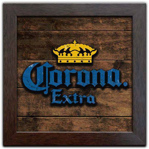 Tamanhos, Medidas e Dimensões do produto Quadro Decorativo C/ Moldura Bar Cerveja Bebidas Q-060