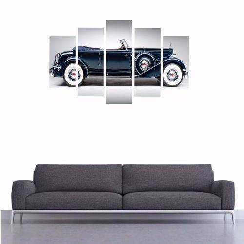 Tamanhos, Medidas e Dimensões do produto Quadro Decorativo Carro Antigo Relíquia 114x65