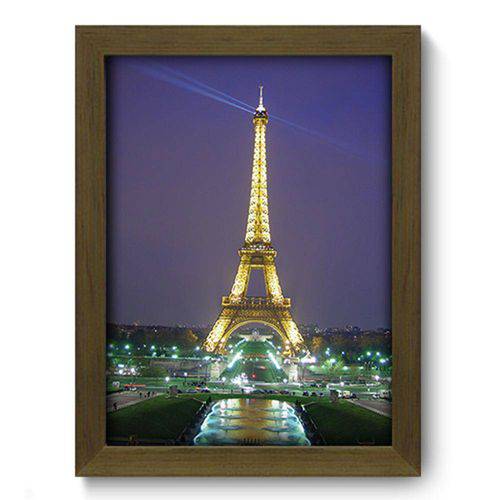 Tamanhos, Medidas e Dimensões do produto Quadro Decorativo - Paris - 132qdmm