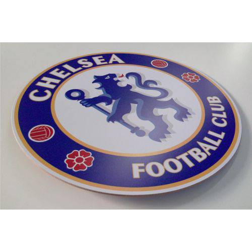 Tamanhos, Medidas e Dimensões do produto Quadro Decorativo Placa Chelsea Fc Mdf 3mm Times Futebol